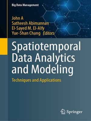 cover image of Spatiotemporal Data Analytics and Modeling